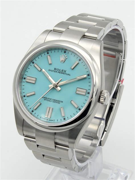 turquoise blue rolex|rolex with turquoise face.